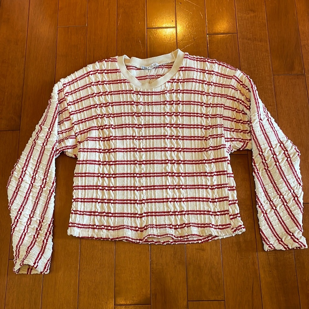 Zara striped sweater